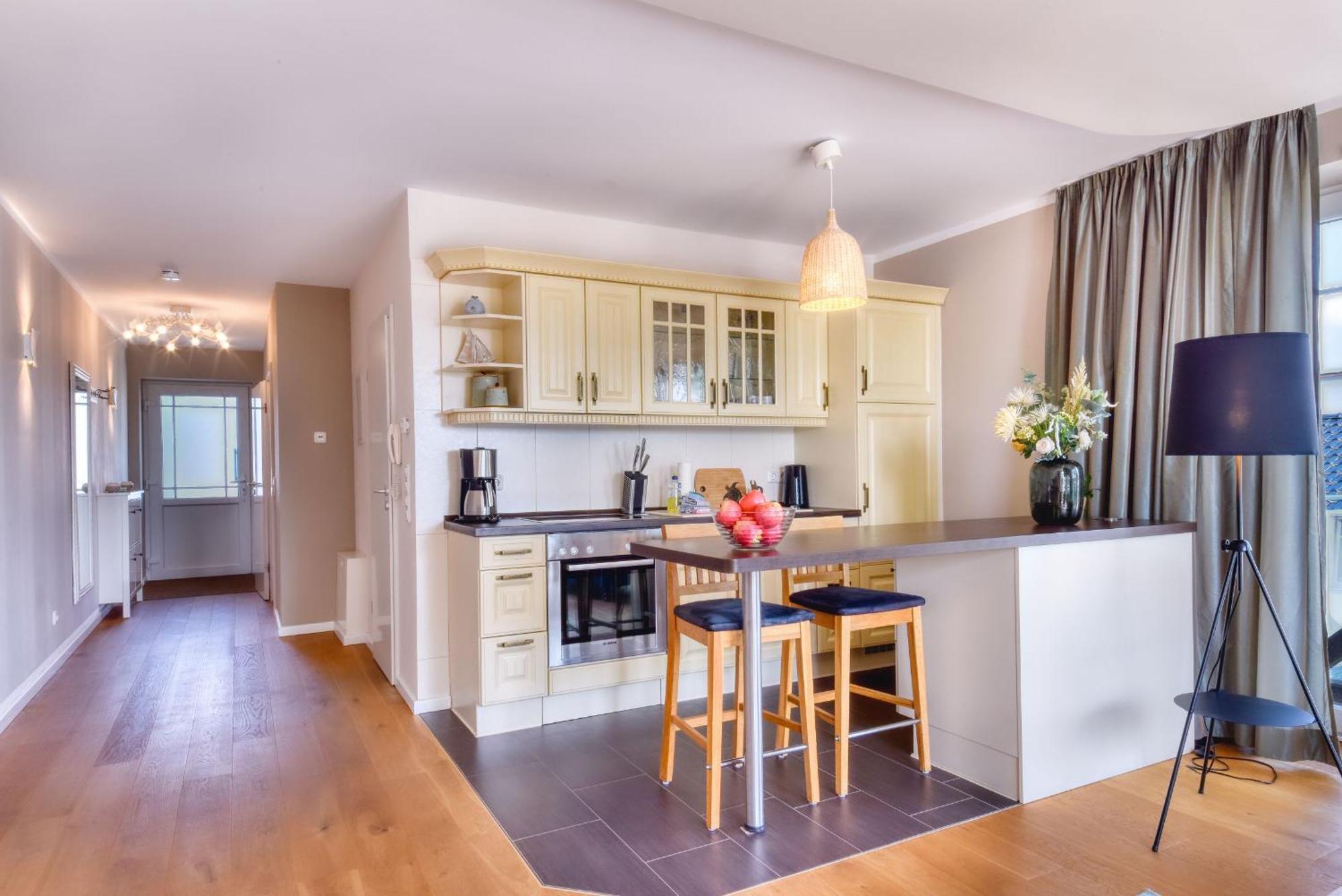 Ferienwohnung Hafenblick In Lauterbach 푸트버스 외부 사진